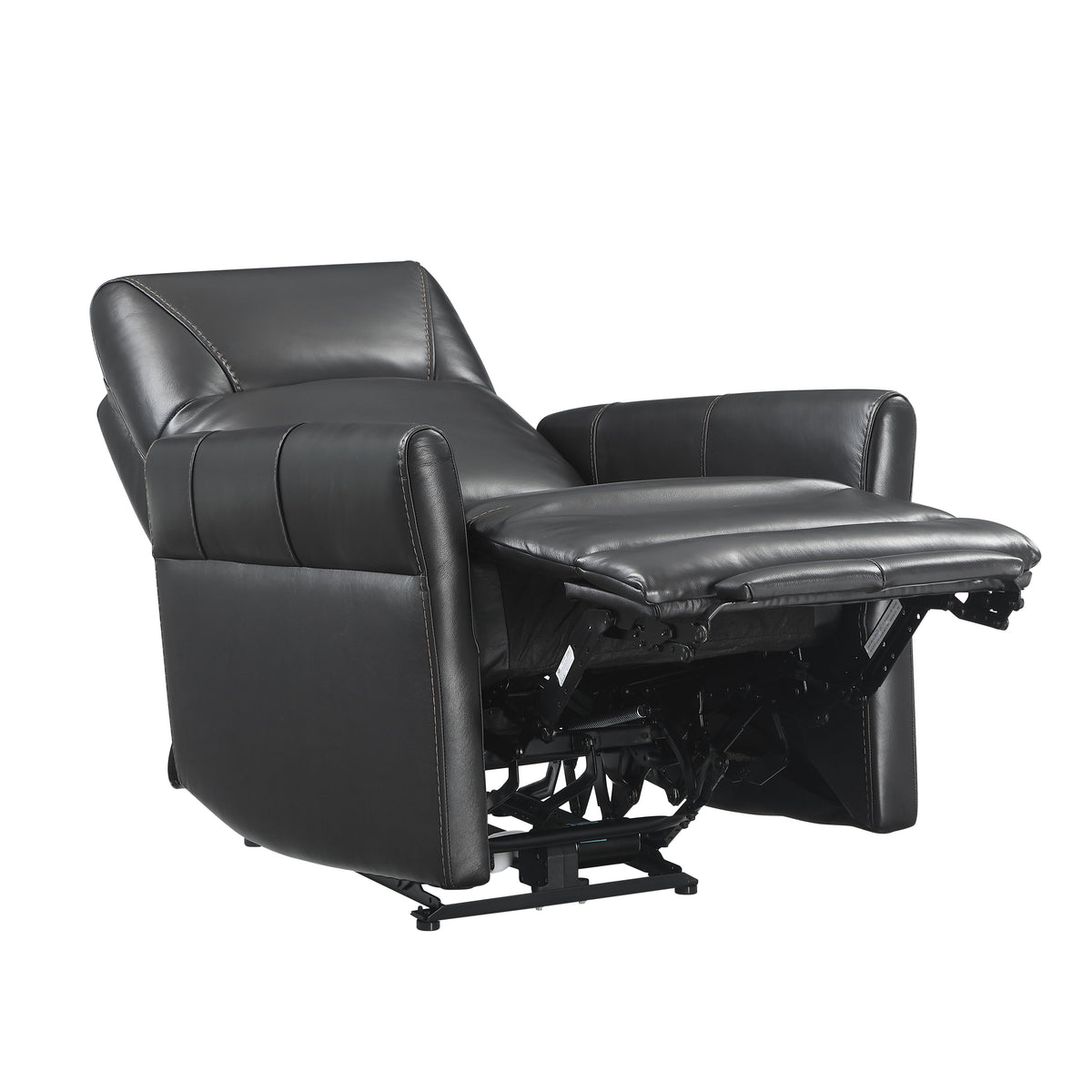 IF-6392 Recliner (Blackberry Leather Match)