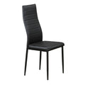 C-5053 Dining Chair (Black PU) (Set of 2)