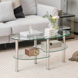 IF-2014 Coffee Table (Clear Glass)
