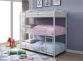 B 505 S/S 3-Level Bunk Bed (White)