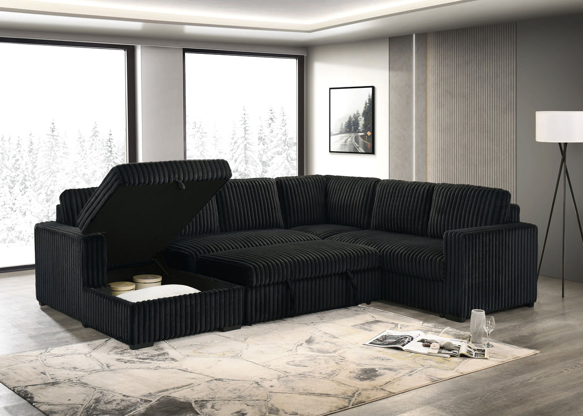 IF-9095 LHF Sofa Bed Sectional