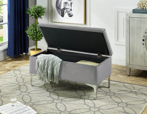 IF-6255 Bench (Grey Velvet)