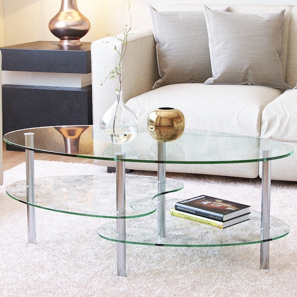 IF-2014 Coffee Table (Clear Glass)