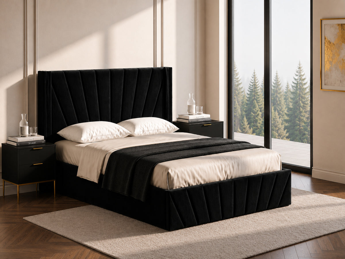 IF 5873 Lift Storage Bed (Black)