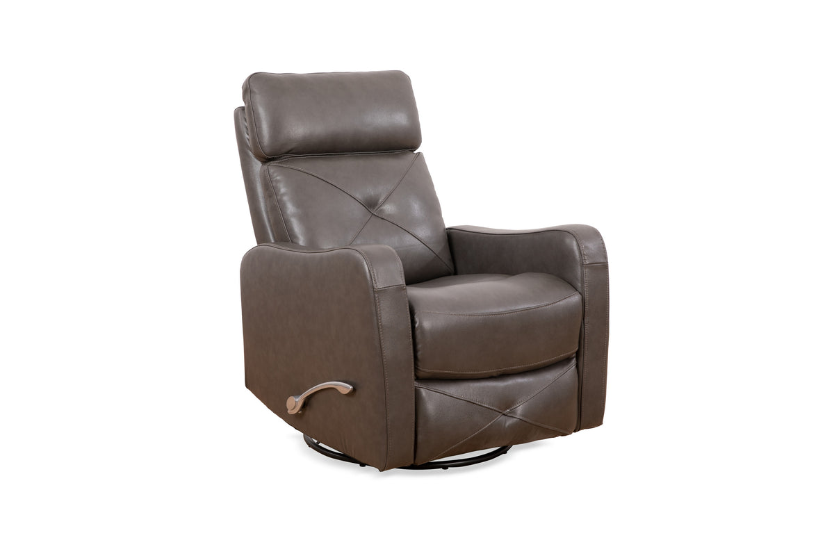 IF-6330 Recliner (Charcoal Leather Match)
