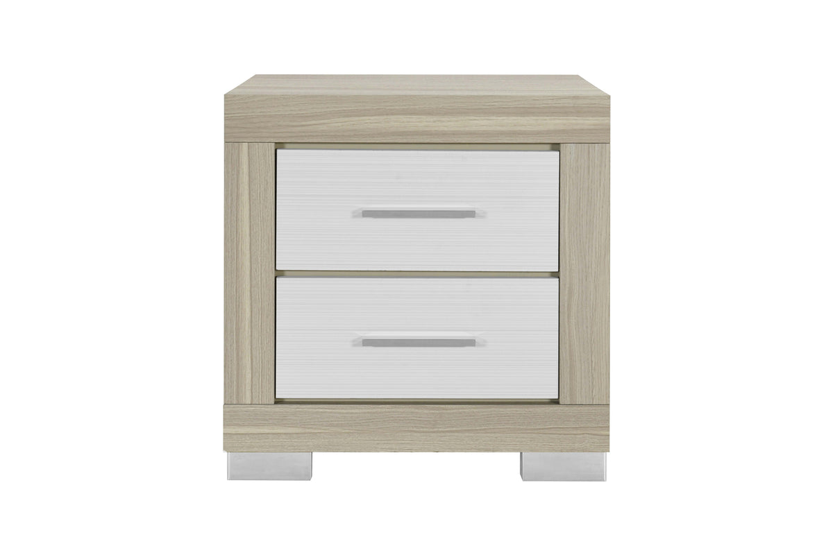 Emma (Natural-White) Nightstand