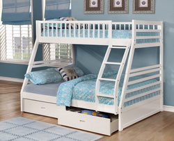 B 117 Single/Double Bunk Bed (Includes Set of Drawers)