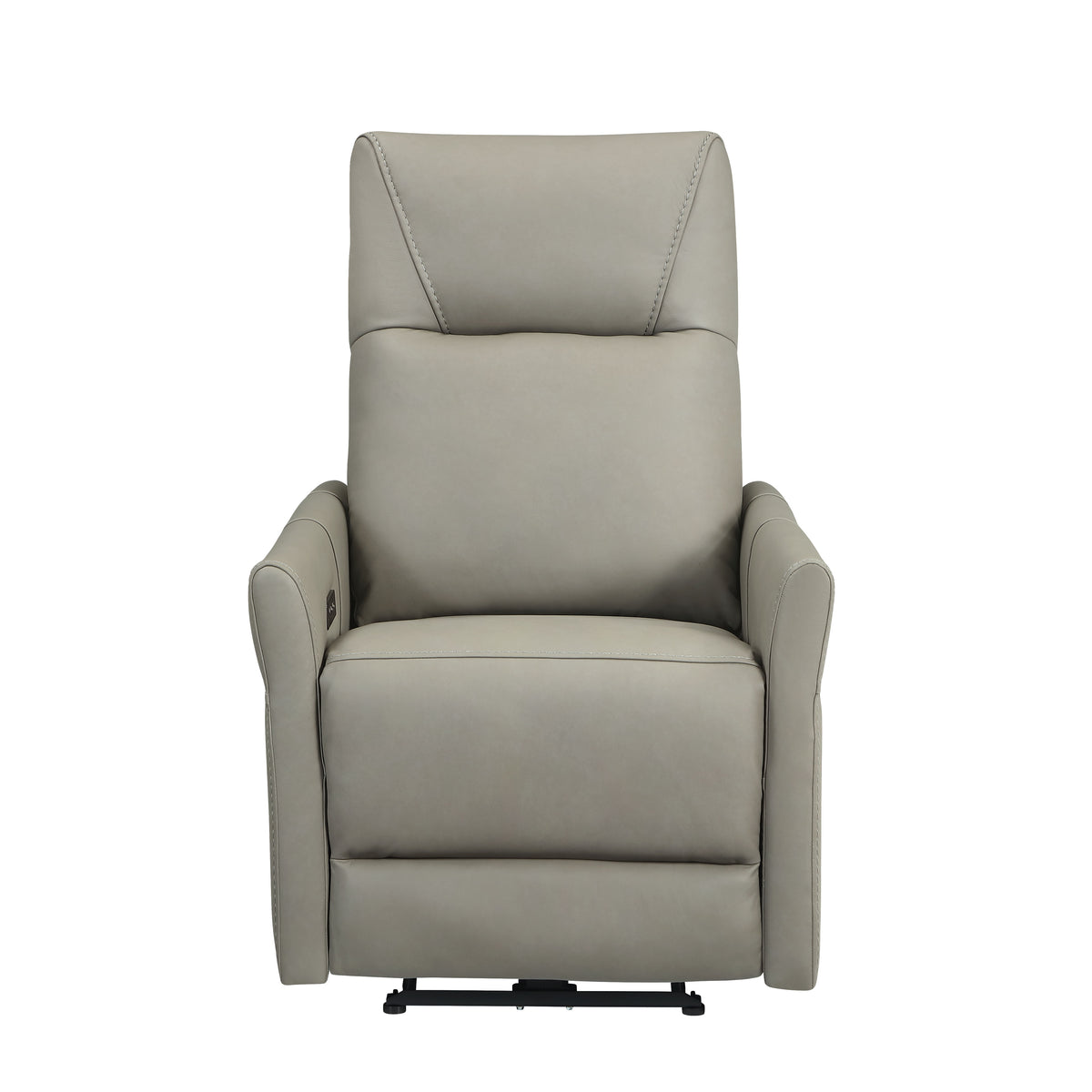 IF-6391 Recliner (Pewter Leather Match)