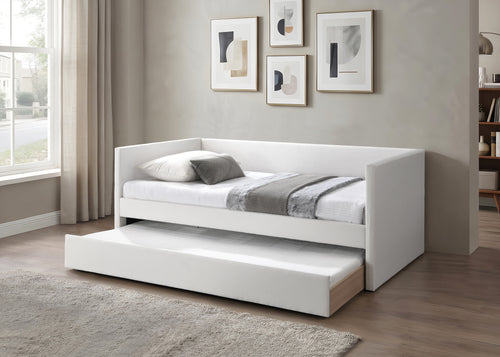 Lit de repos simple/simple IF 307 avec lit gigogne (Beige)