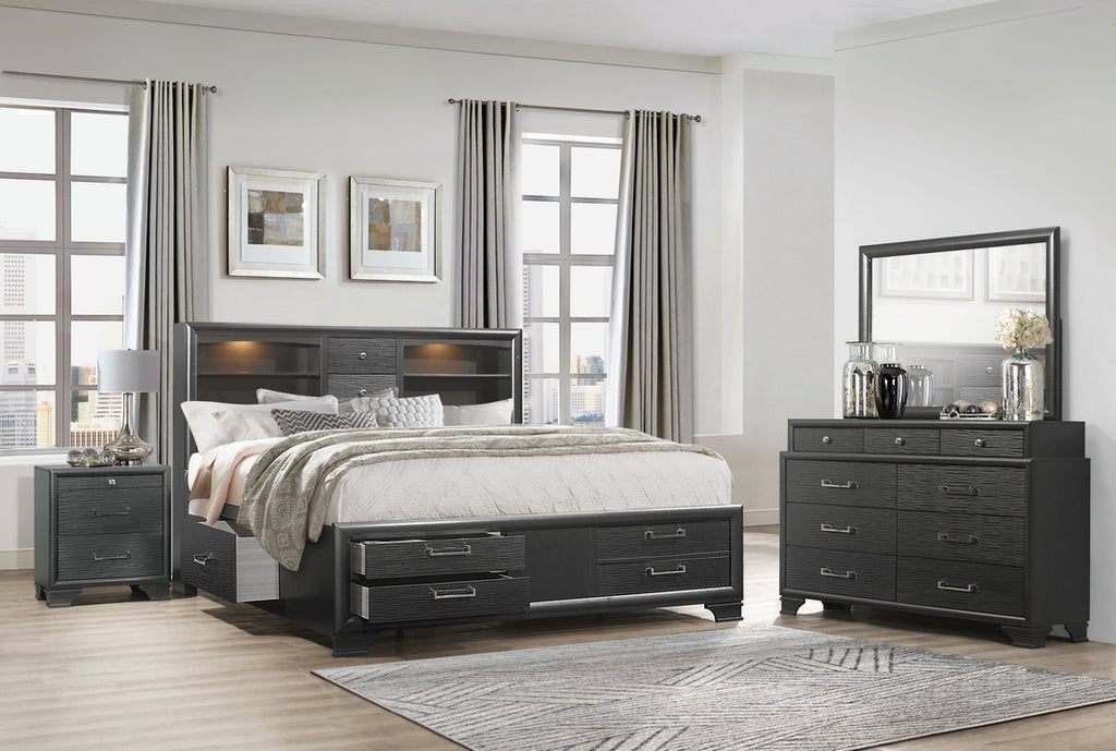 Jordyn-Grey 'Ava' Bedroom Set