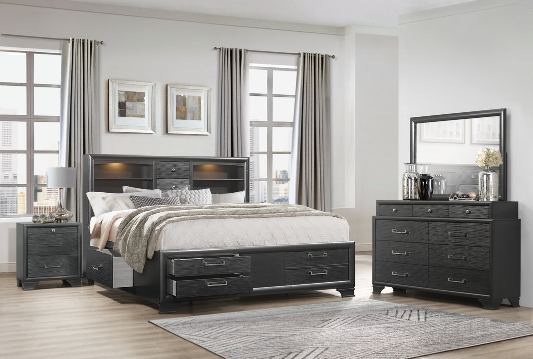 Jordyn-Grey 'Ava' Bedroom Set