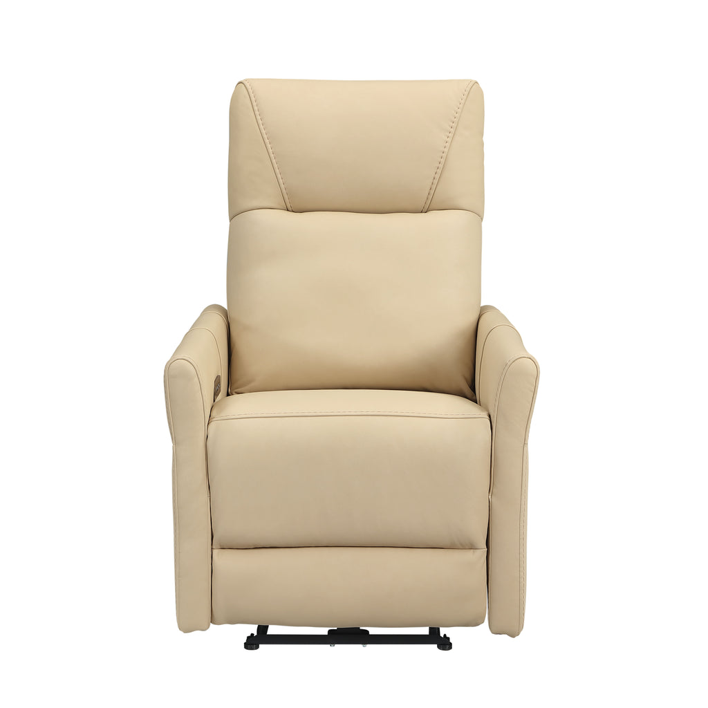 IF-6394 Recliner (Ivory Leather Match)
