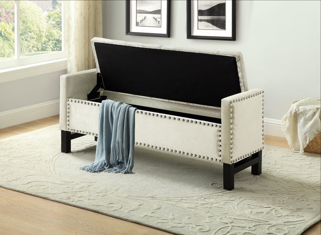 IF-6402 Bench (Crème Velvet)