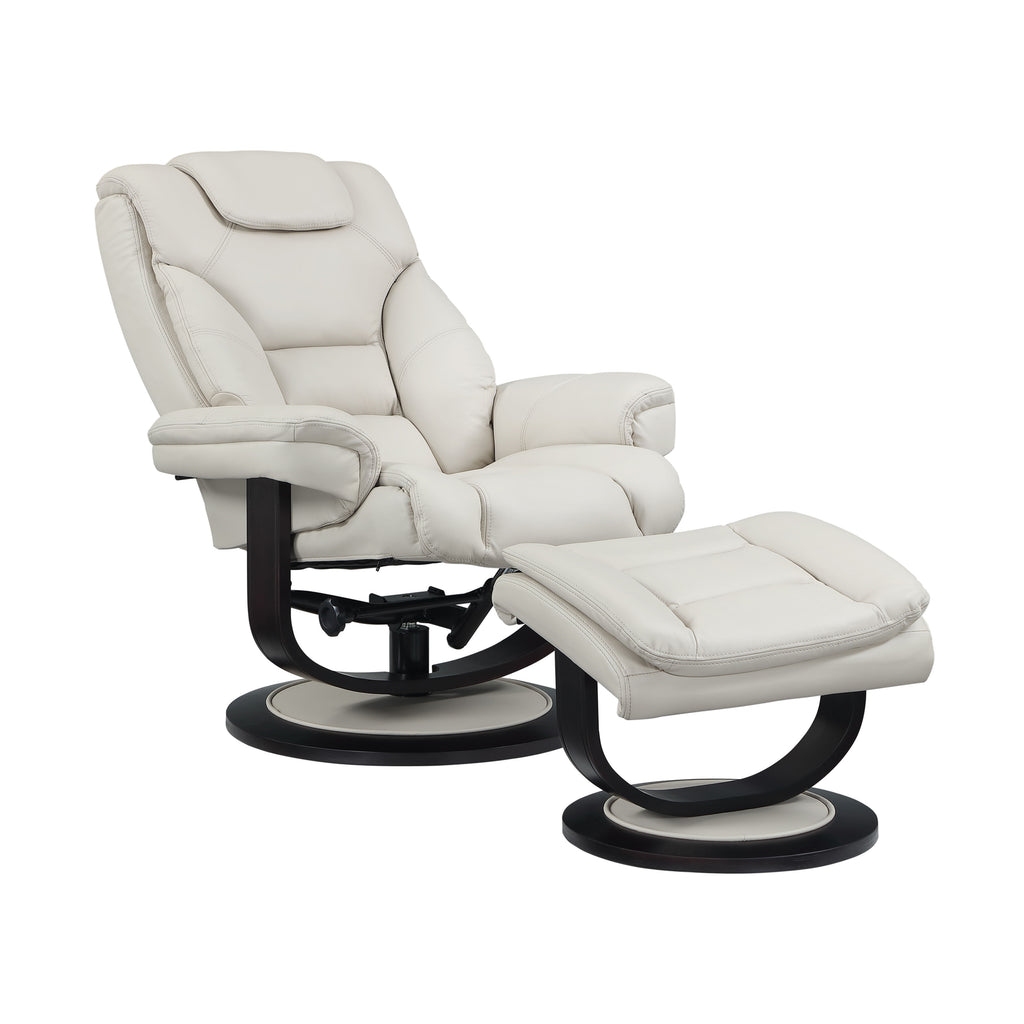 IF-6202 Recliner (Light Beige Leather Match)