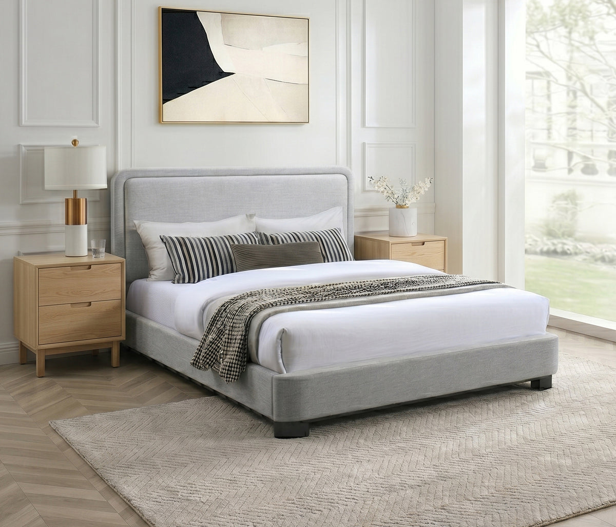 IF 5911 Bed (Grey)