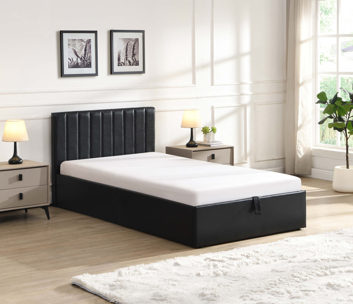 IF 5160 Bed (Black PU)