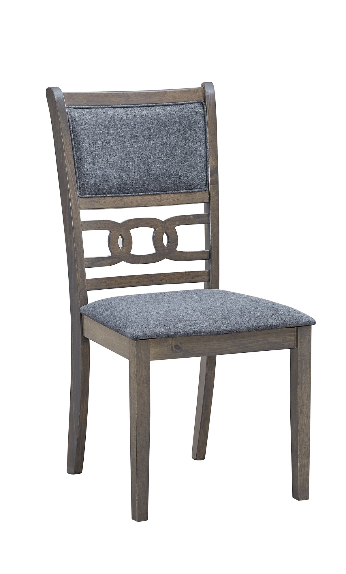 T-1079 / C-1084 5-Piece Dining Set (Grey Fabric)