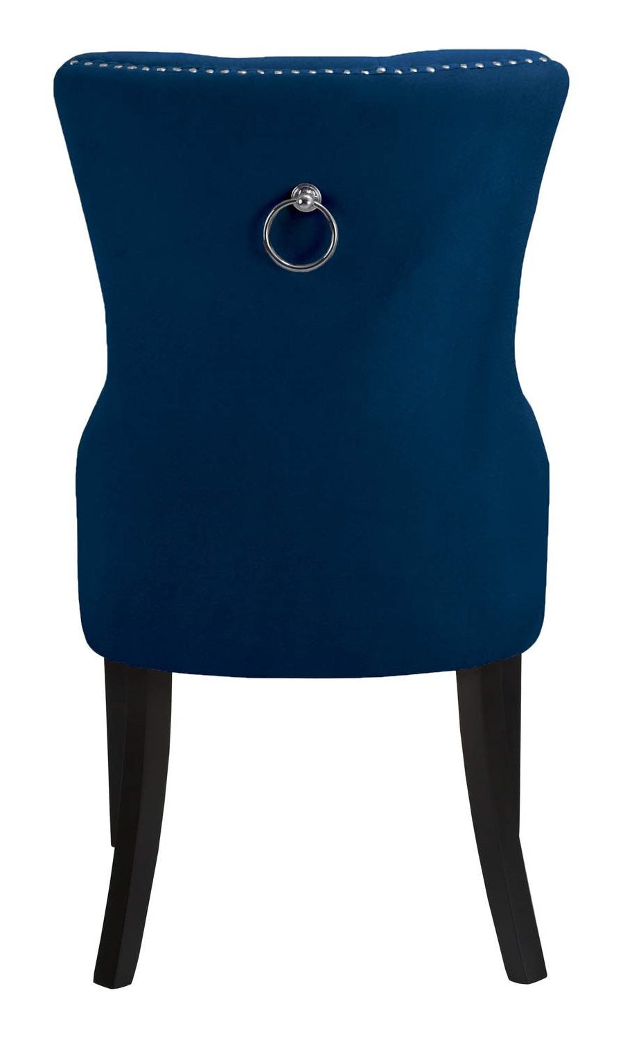 C-1222 Dining Chair (Blue Velvet) (Set of 2)