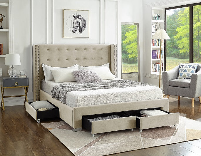 IF 5322 Bed (Crème)