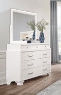 Jordyn-White Dresser & Mirror