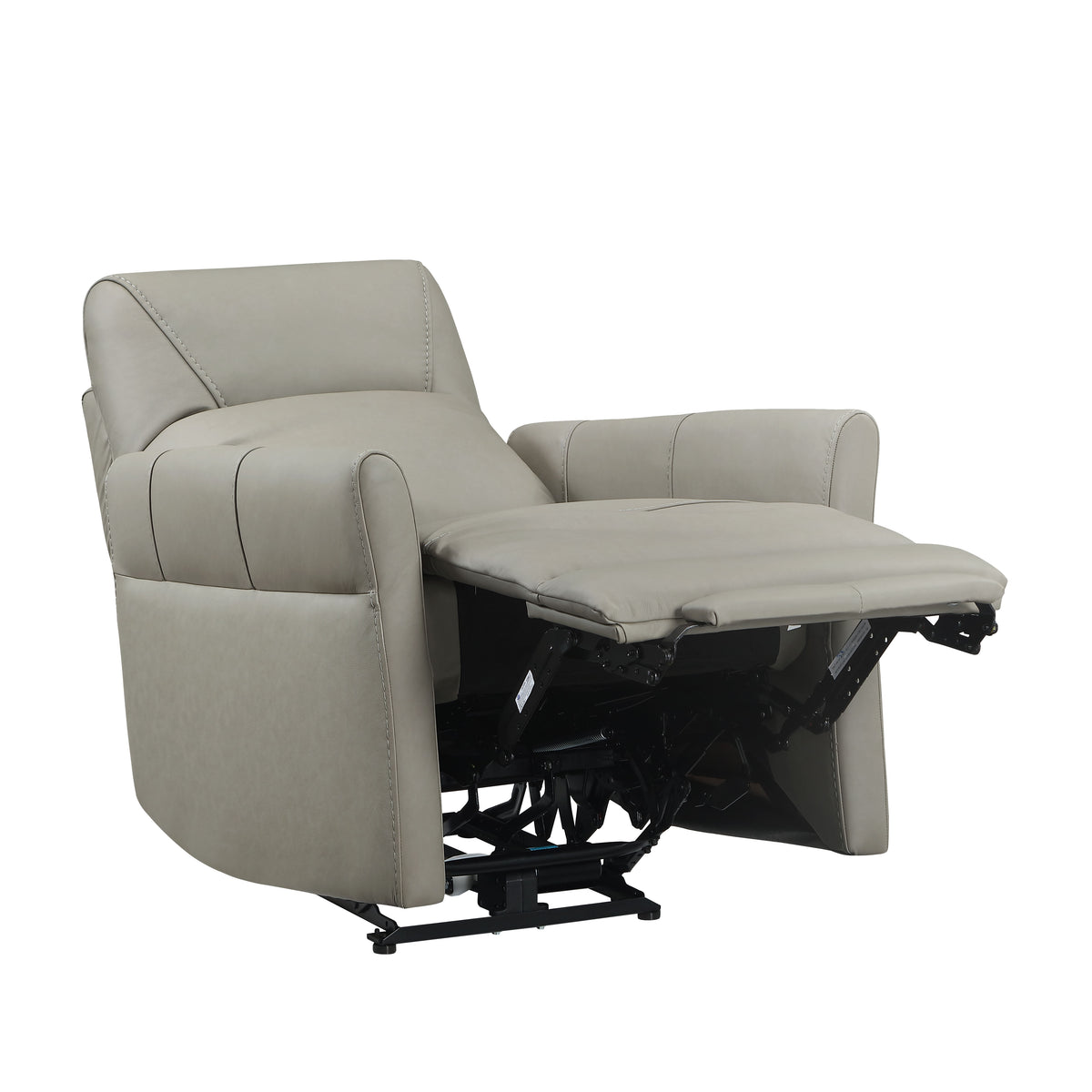 IF-6391 Recliner (Pewter Leather Match)