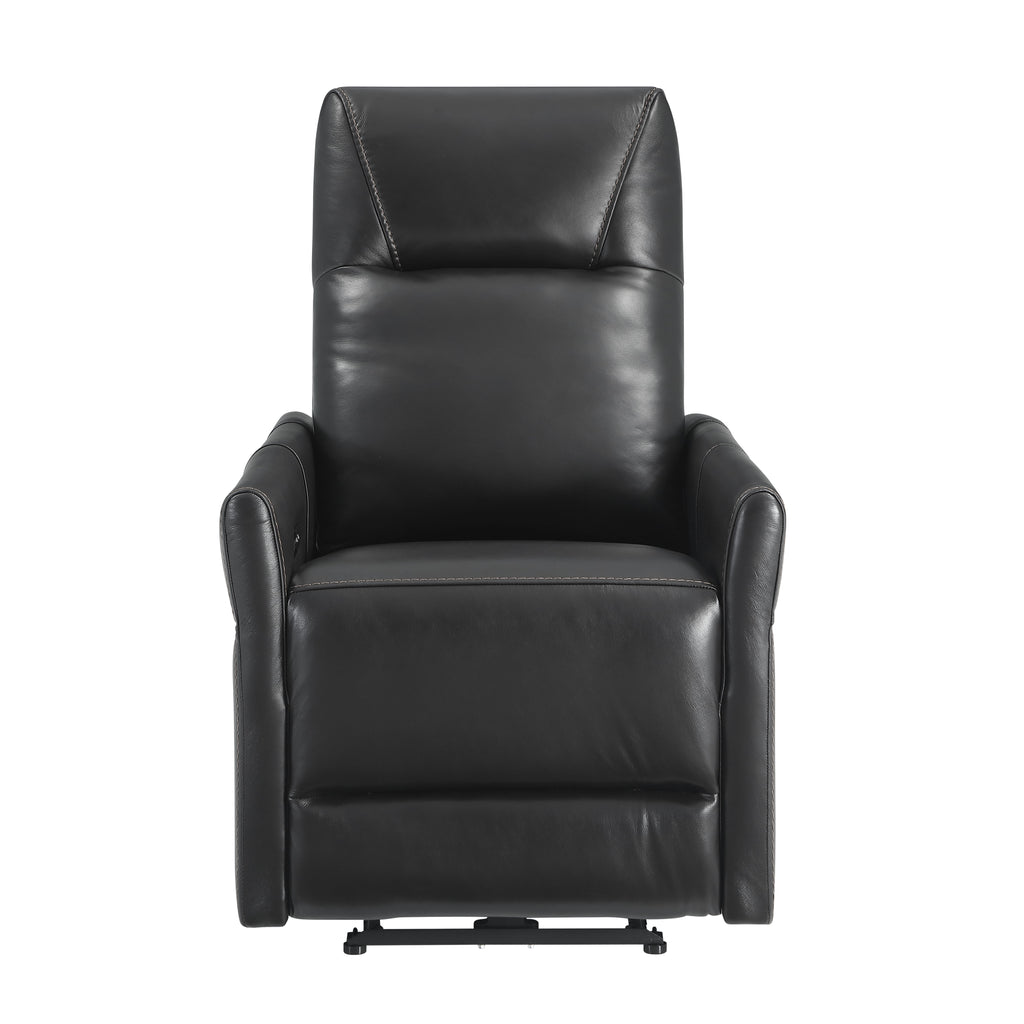 IF-6392 Recliner (Blackberry Leather Match)