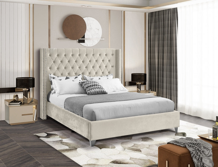 IF 5892 Bed (Crème Velvet)