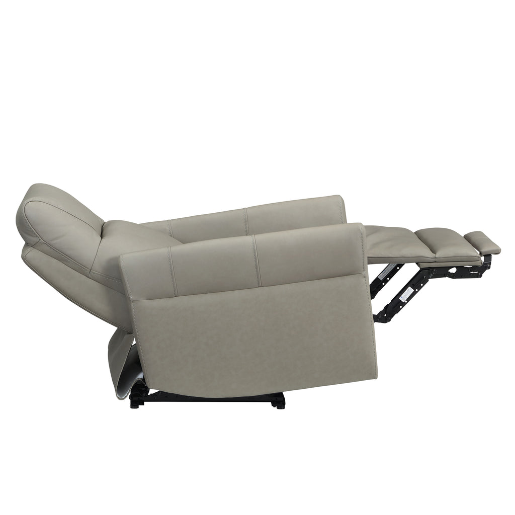 IF-6391 Recliner (Pewter Leather Match)