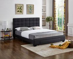 IF 5490 Bed (Black PU)