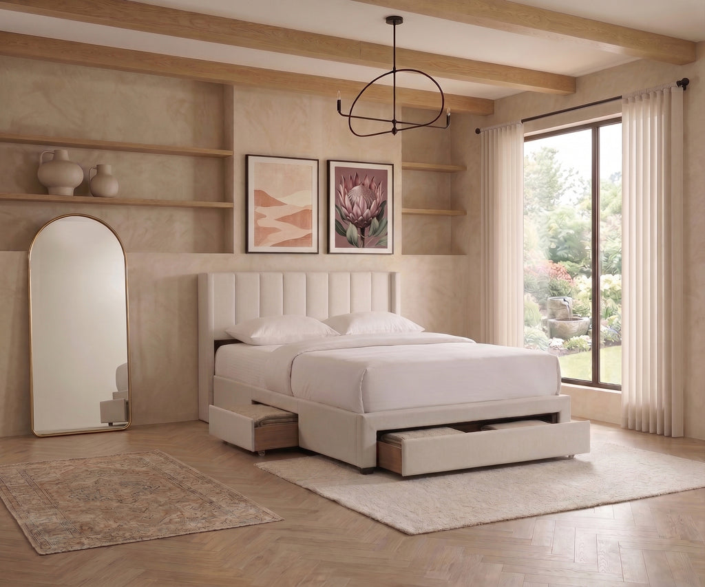 IF 5331 Bed (Beige)