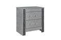Logan-Silver Nightstand