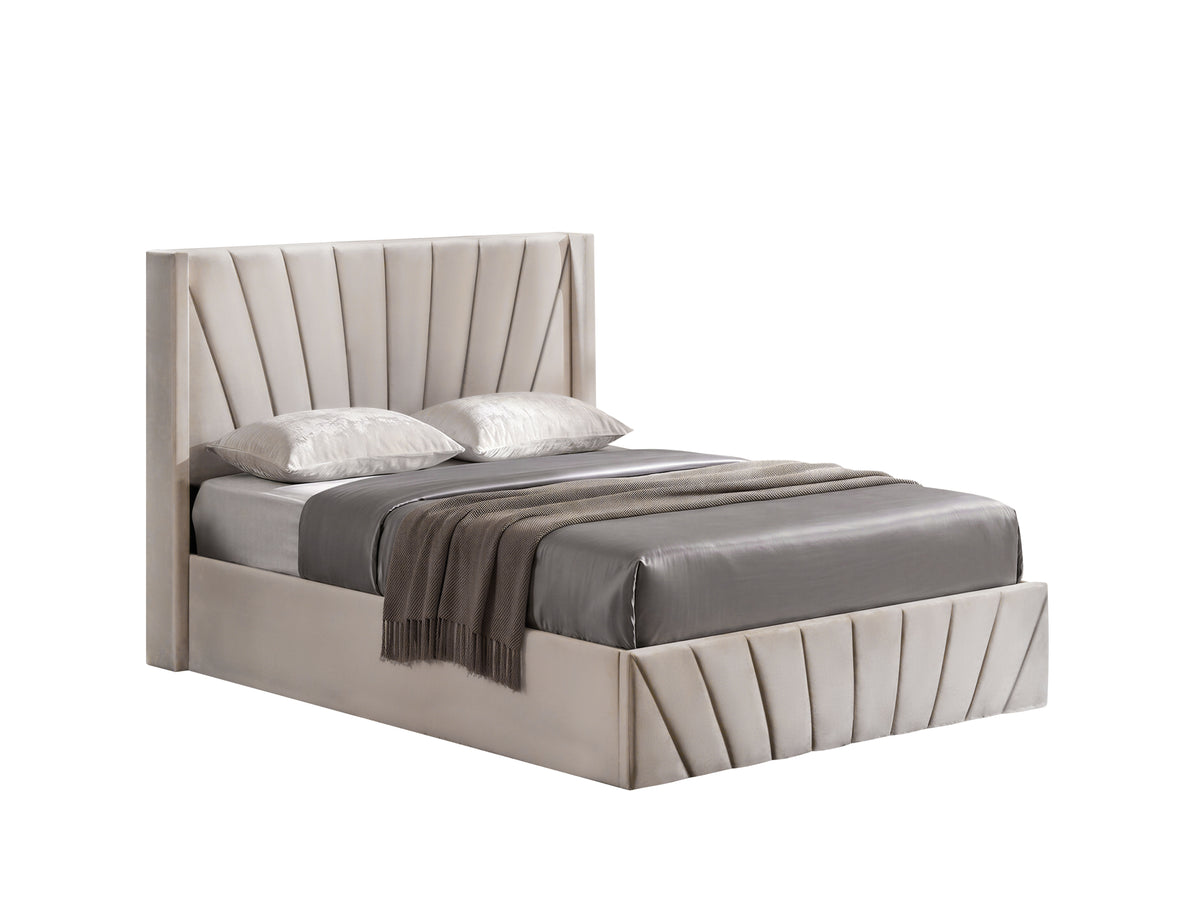 IF 5872 Lift Storage Bed (Beige)