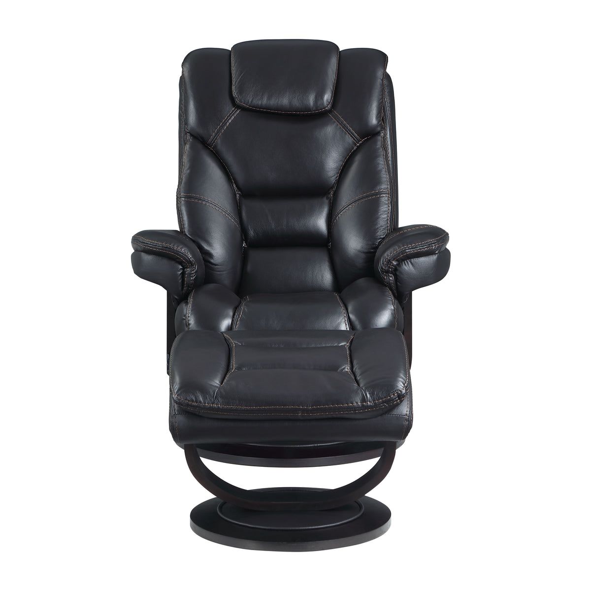 IF-6200 Recliner (Black Leather Match)