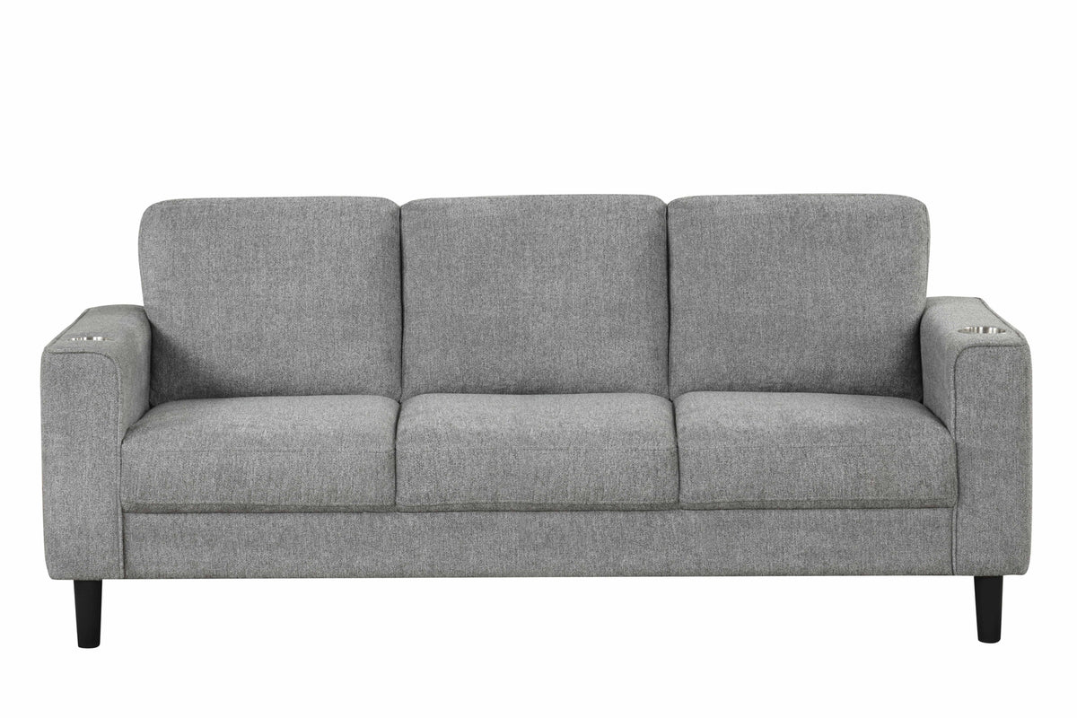 IF-8240 Stationary Sofa Set (Grey)