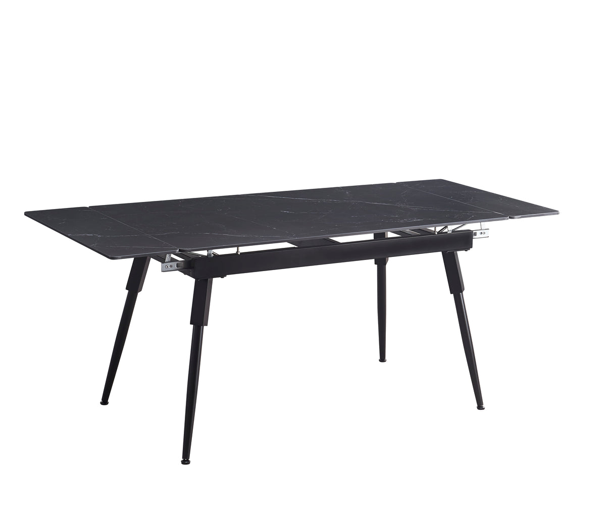 T-1817 Dining Table (Black Sintered Stone Marble)