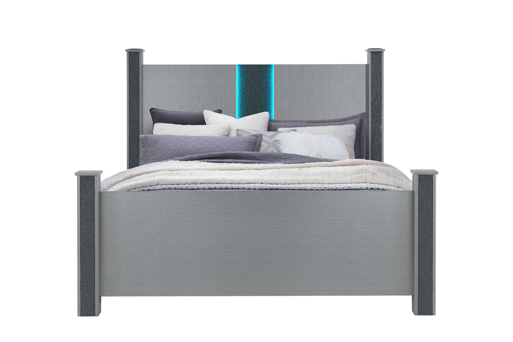 Logan-Silver Bed