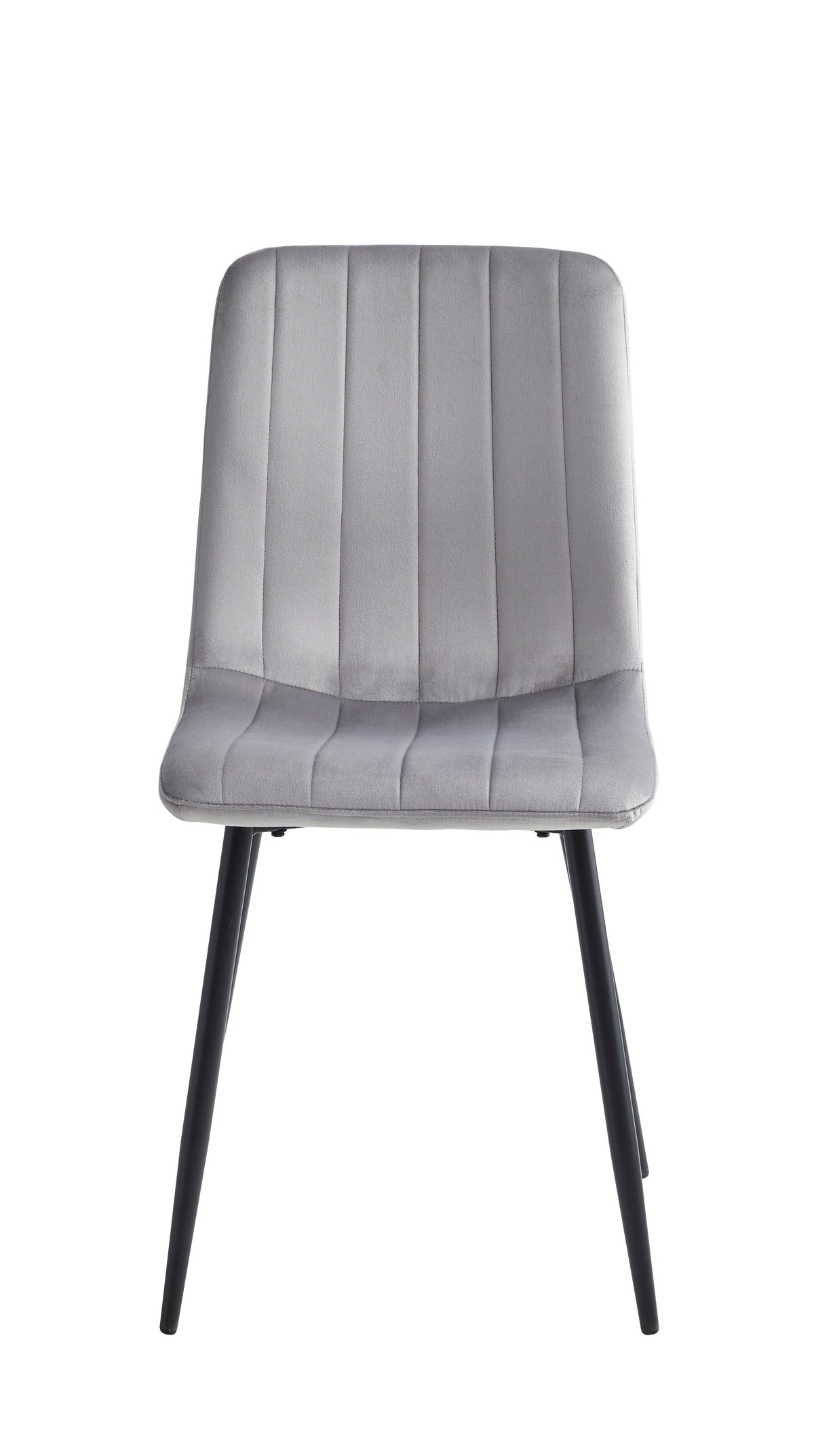 T-1472 / C-1473 7-Piece Dining Set (Light Grey Velvet)