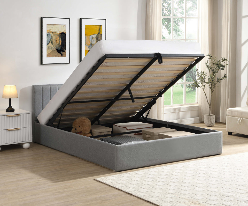 IF 5163 Bed (Grey Fabric)