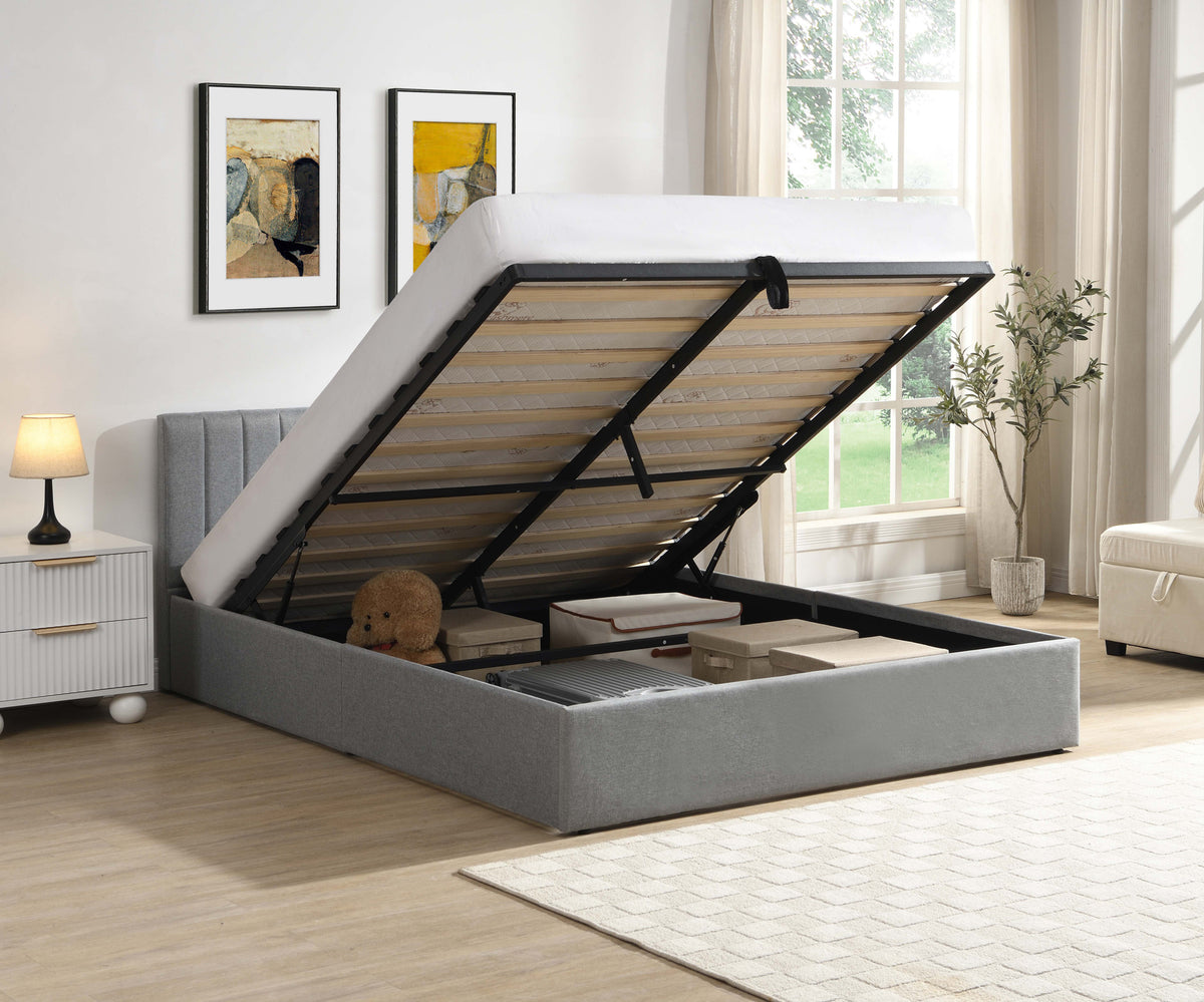 IF 5163 Bed (Grey Fabric)