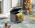 IF-6295 Ottoman (Grey Velvet)