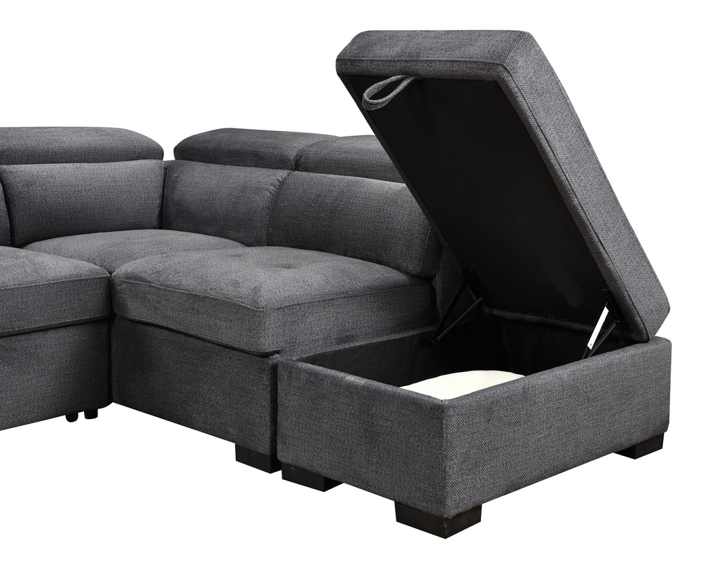 IF-9090 LHF Sofa Bed Sectional