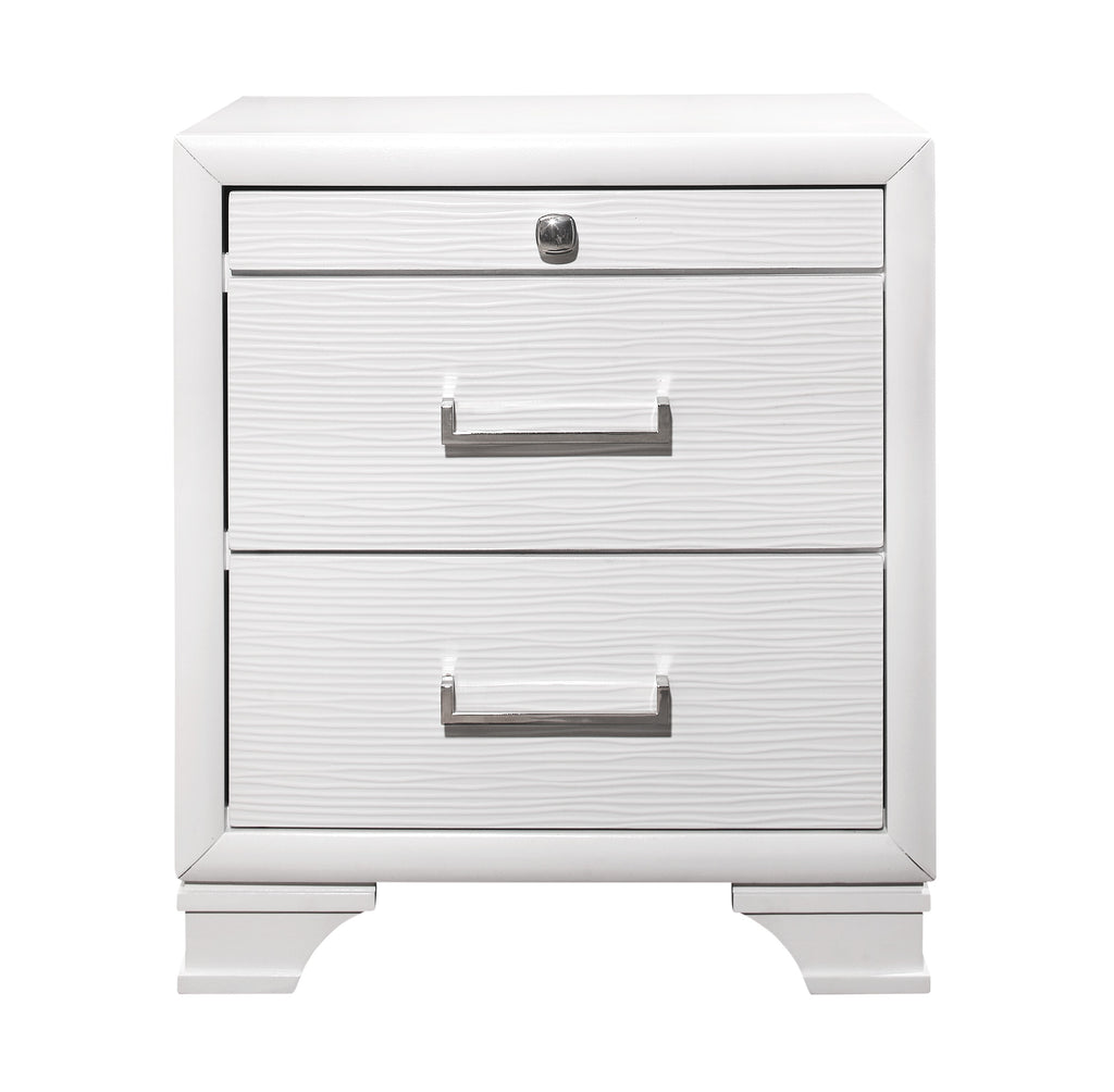 Jordyn-White Nightstand
