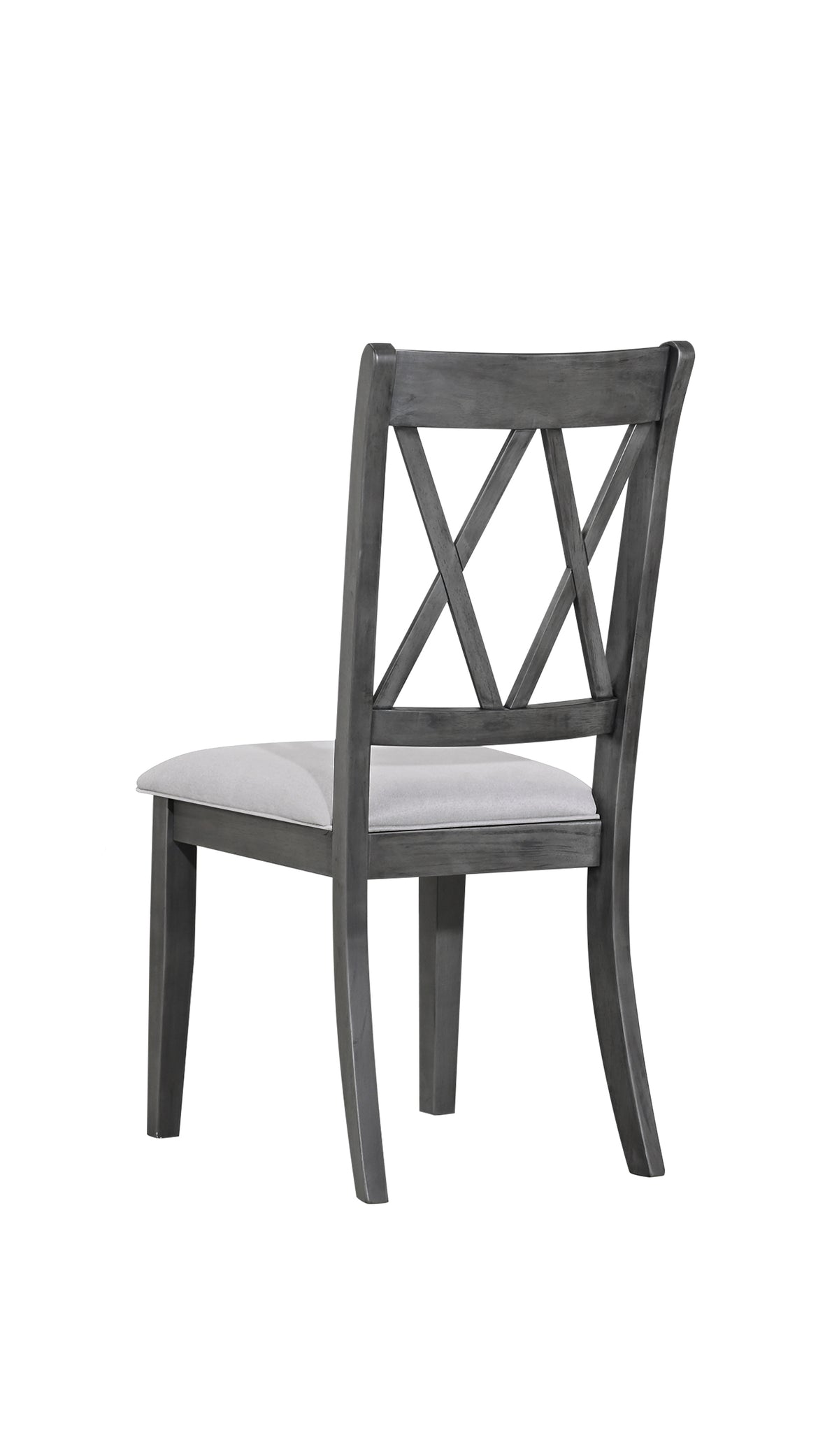 C-1098 Dining Chair (Grey Fabric) (Set of 2)