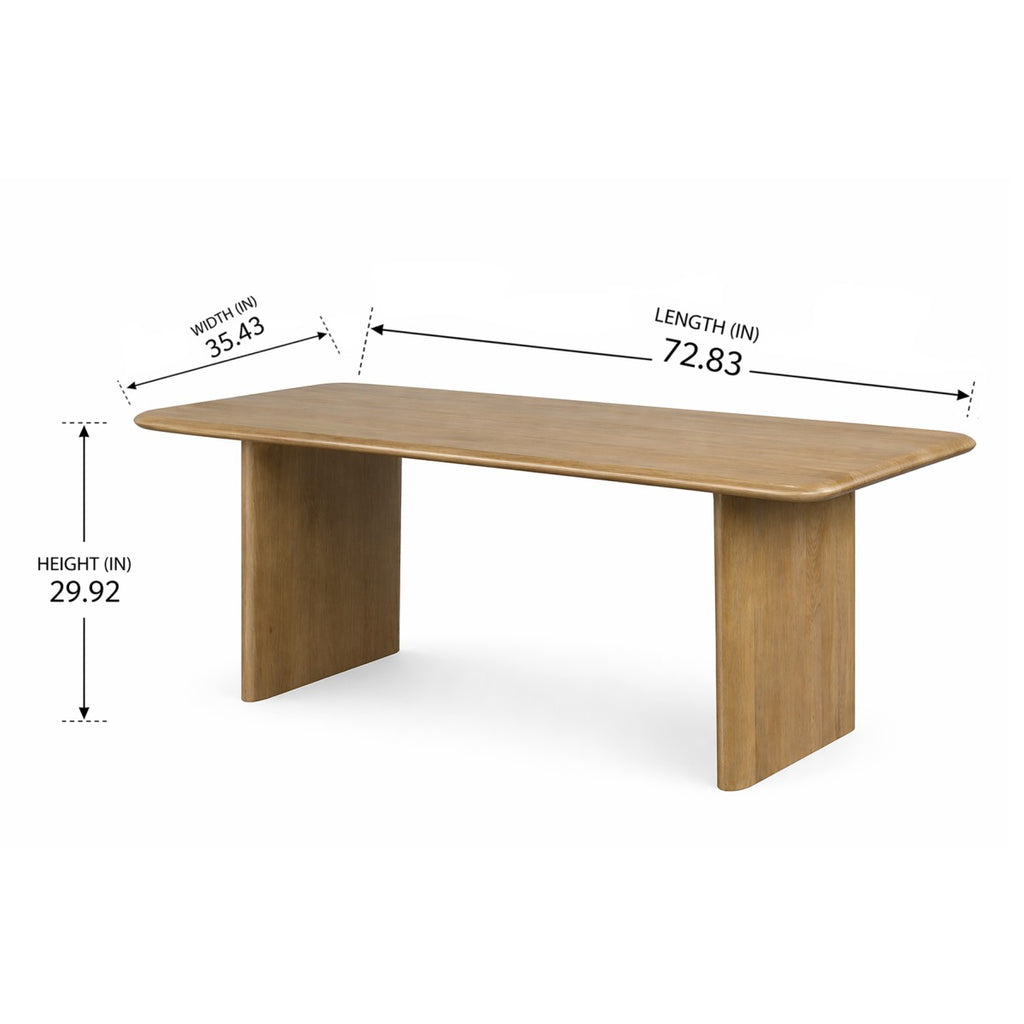 Dining Table (White Wash)