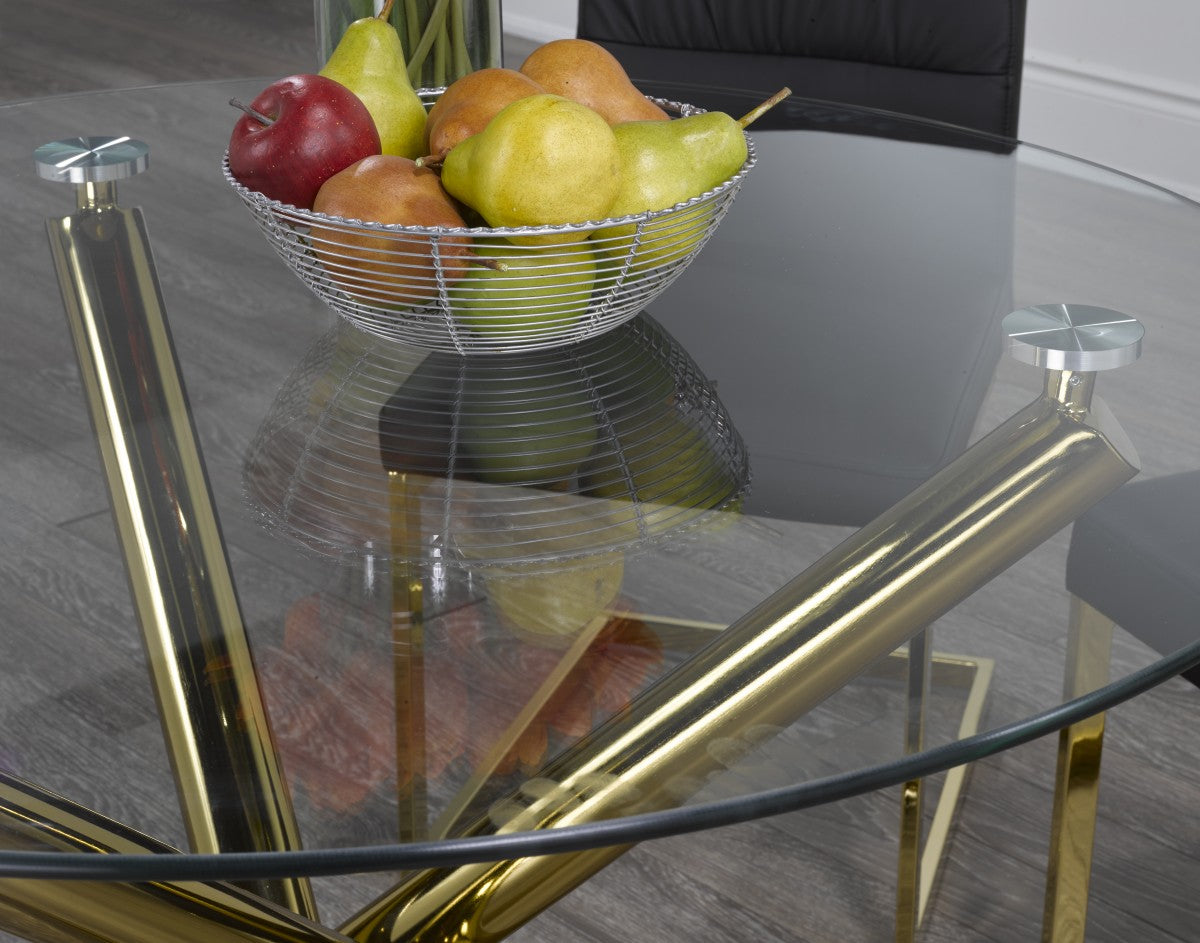 Dining Table (Gold) - SAN-001