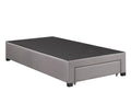 Bradley Twin Bed Base (Grey)