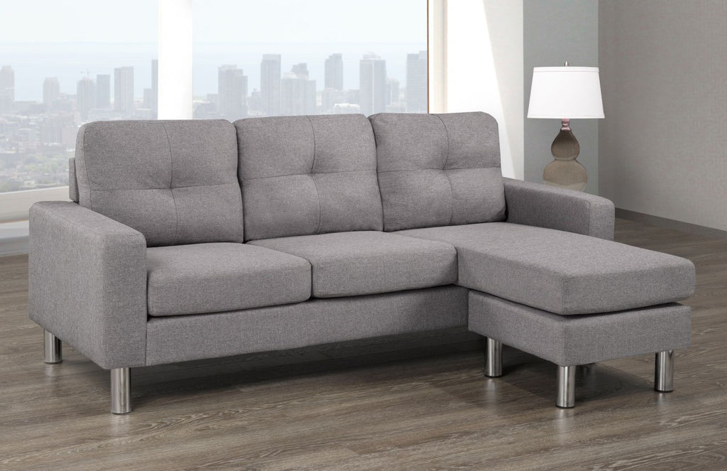Sectional (Light Grey)