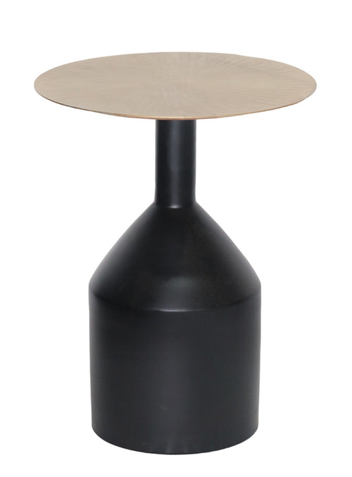 Akira Accent Table (Black/Gold)