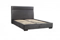 Queen Platform Bed (Grey) - ZX-381Q