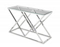 Sofa Table (Silver)